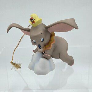 WDCC Dumbo Timothy Sculpture with Button Pin, Balloon and Timothy Mouse Plush